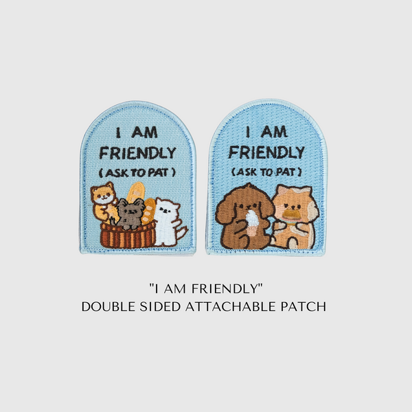 I AM FRIENDLY [FURY&FRIENDS] | ATTACHABLE PATCH