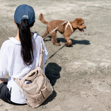 EVERYDAY DOG WALKING BAG / LATTE