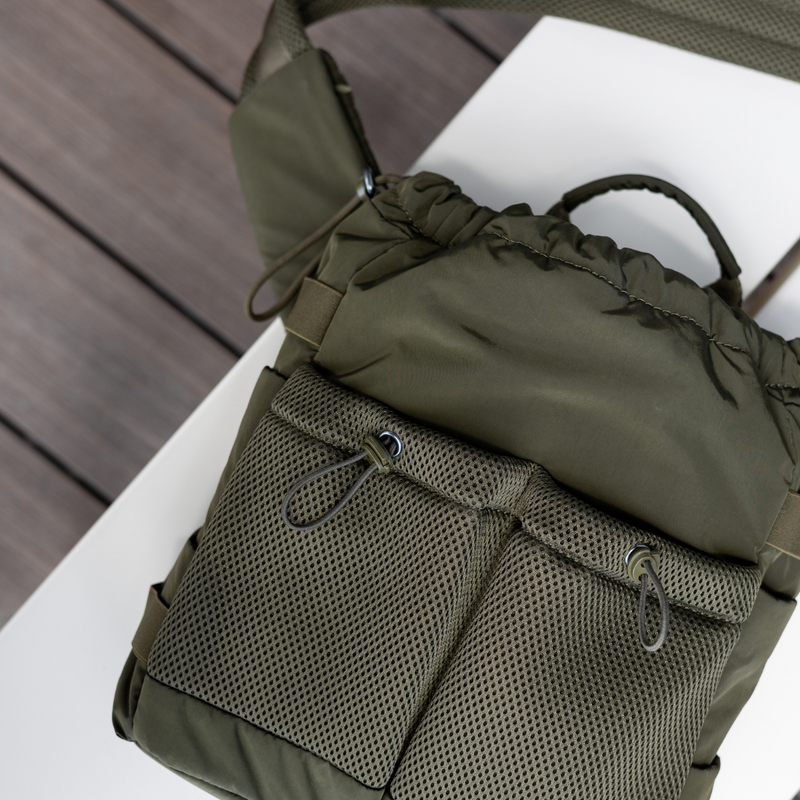 EVERYDAY DOG WALKING BAG / OLIVE