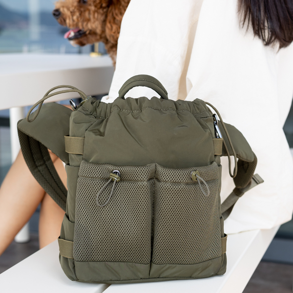 EVERYDAY DOG WALKING BAG / OLIVE