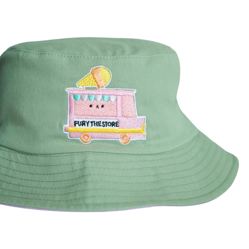 SUMMERTIME REVERSIBLE BUCKET HAT